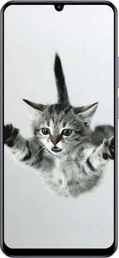 TPU чехол Летящий котёнок для Realme Narzo N61 - 2322b-3974 изображение 