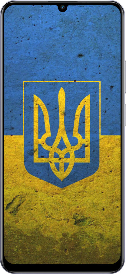 TPU чехол Флаг и герб Украины 2 для Realme Narzo N61 - 378b-3974 изображение 