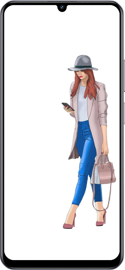 TPU чехол Девушка 1 для Realme Narzo N61 - 4751b-3974 изображение 