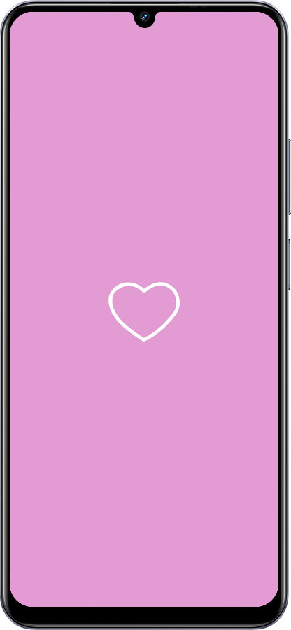 TPU чехол Сердце 2 для Realme Narzo N61 - 4863b-3974 изображение 