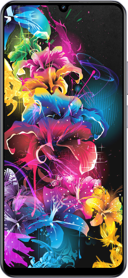 TPU чехол Абстрактні квіти для Realme Narzo N61 - 511b-3974 изображение 