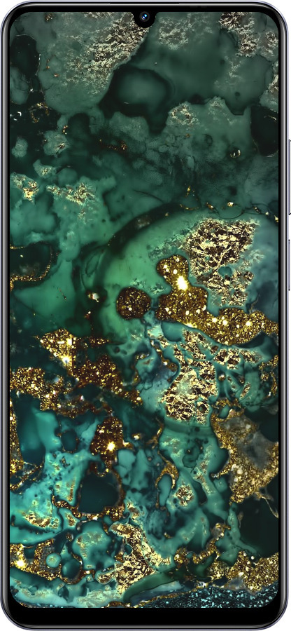 TPU чехол Мармур золото багатство для Realme Narzo N61 - 5419b-3974 изображение 