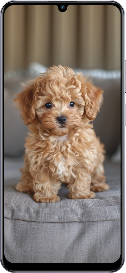 TPU чехол Mini-maltipoo для Realme Narzo N61 - 6158b-3974 изображение 