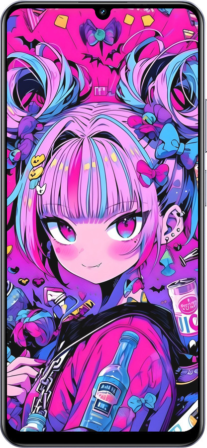 TPU чехол Аніме мілаха для Realme Narzo N61 - 6314b-3974 изображение 