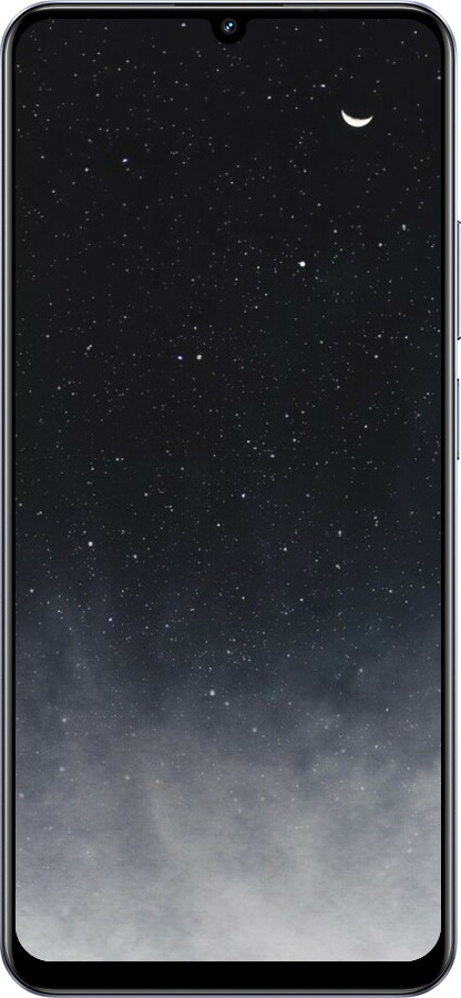 TPU чехол Сині хмари, Синій місяць для Realme Narzo N61 - 6396b-3974 изображение 