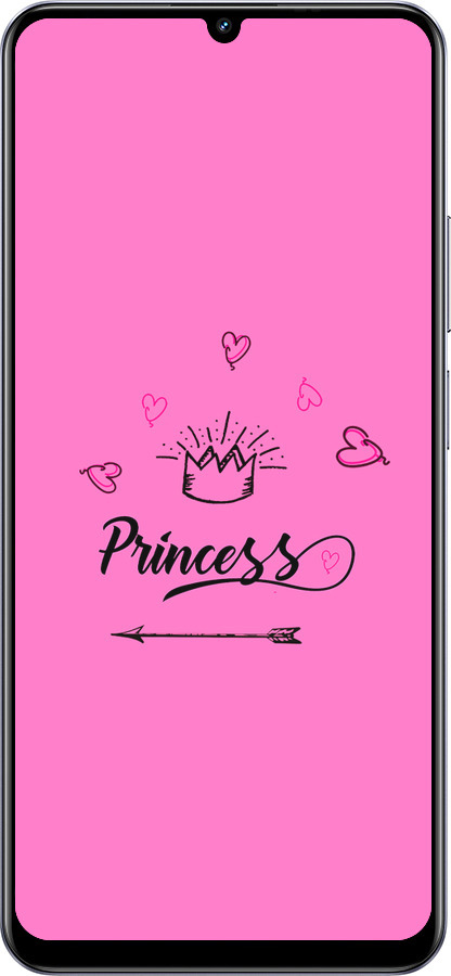 Силіконовий чехол Princess для Realme Note 60 - 4361u-3761 изображение 