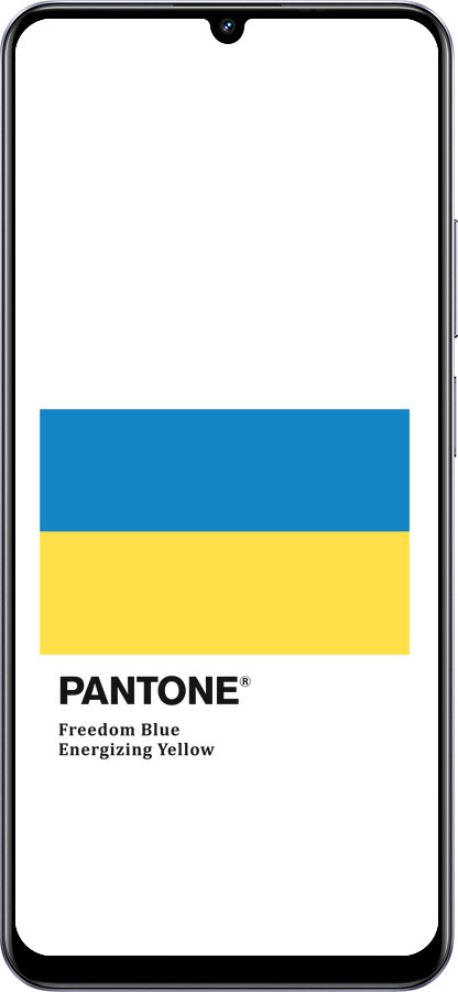 Силіконовий чехол Прапор Пантон для Realme Note 60 - 5275u-3761 изображение 