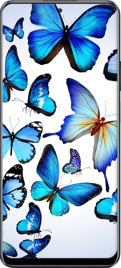 TPU чехол Бабочки для Realme 10 Pro - 6023b-2945 изображение 