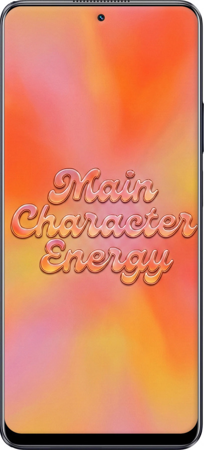 TPU чехол Aura Gradient Main Character Energy Aesthetic Y2K для Realme 10 Pro - 6783b-2945 изображение 