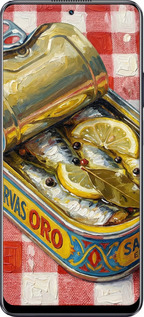 Силиконовый чехол Vintage Sardine Tin Phone для Realme 10 Pro - 6772u-2945 изображение 