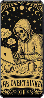 Силіконовий чехол The Overthinker для Realme 10 Pro - 6774u-2945 изображение 