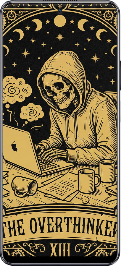 Силіконовий чехол The Overthinker для Realme 10 Pro - 6774u-2945 изображение 