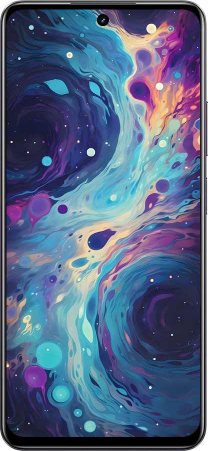 Силіконовий чехол Арт акварель для Realme Realme 11 5G - 6329u-3175 изображение 