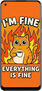 TPU чехол Funny Cat для Realme Realme 11 - 6786b-3120 изображение 