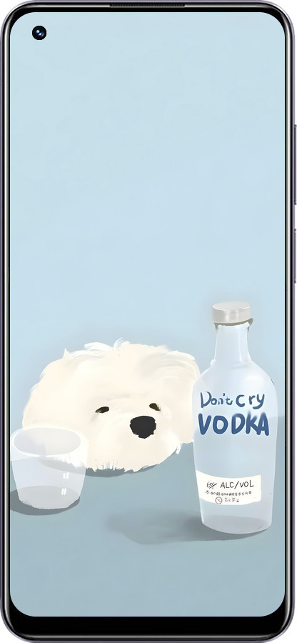 TPU чехол Пес водка для Realme Realme 11 - 6368b-3120 изображение 