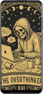 Силіконовий чехол The Overthinker для Realme Realme 11 - 6774u-3120 изображение 