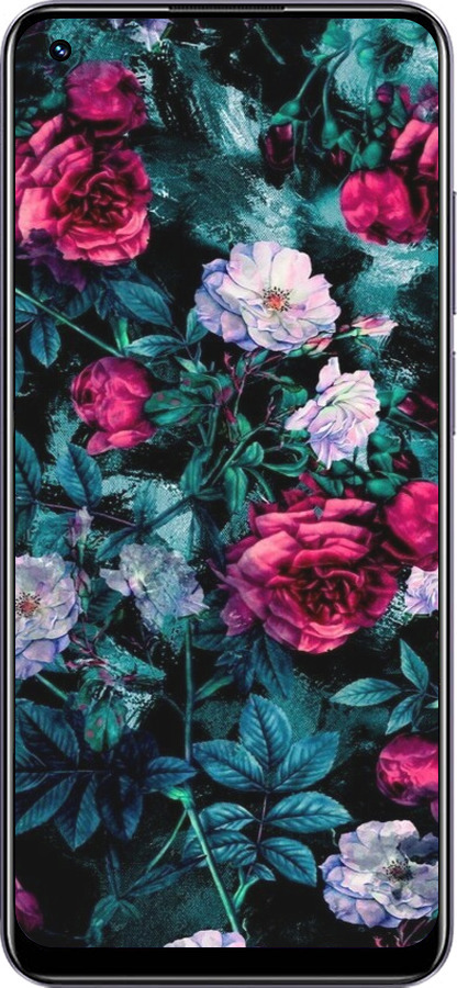 Силіконовий чехол Сад та троянди для Realme Realme 11 - 6483u-3120 изображение 