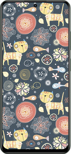 TPU чехол Котята v4 для Realme Realme 13 5G - 1224b-3916 изображение 