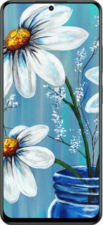 TPU чехол Красивые арт-ромашки для Realme Realme 13 5G - 4031b-3916 изображение 