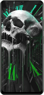 TPU чехол Череп-часы для Realme Realme 12 5G - 4100b-3705 изображение 