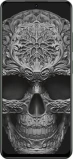 TPU чехол skull-ornament для Realme Realme 12 5G - 4101b-3705 изображение 