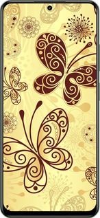 TPU чехол Красивые бабочки для Realme Realme 12 5G - 4170b-3705 изображение 