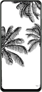 TPU чехол Пальмы1 для Realme Realme 13 5G - 4634b-3916 изображение 