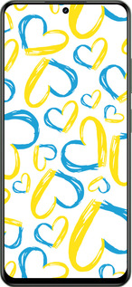 TPU чехол Сердца UA для Realme Realme 12 5G - 5292b-3705 изображение 