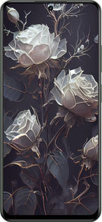 TPU чехол Розы 2 для Realme Realme 12 5G - 5550b-3705 изображение 