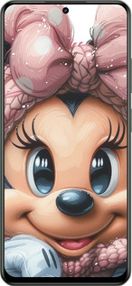 TPU чехол Минни Маус с бантиком для Realme Realme 13 5G - 6055b-3916 изображение 