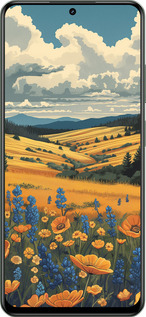 TPU чехол Українське поле для Realme Realme 13 5G - 6082b-3916 изображение 