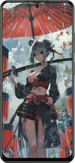 TPU чехол Гейша-воин для Realme Realme 13 5G - 6124b-3916 изображение 