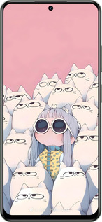 TPU чехол Малышка с котами для Realme Realme 13 5G - 6295b-3916 изображение 