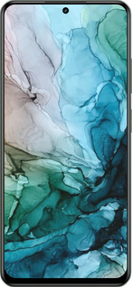 TPU чехол С красочной абстрактной картиной Соленые берега для Realme Realme 13 5G - 6405b-3916 изображение 