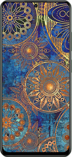 TPU чехол Золотой узор для Realme Realme 13 5G - 678b-3916 изображение 