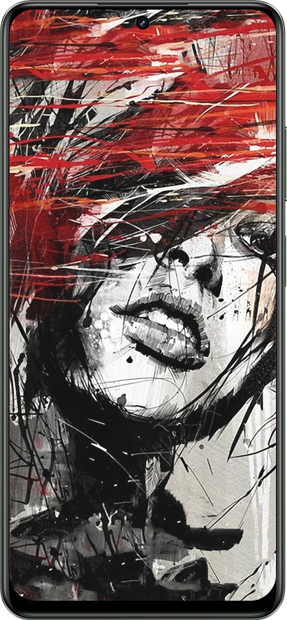 TPU чехол Лицо девушки для Realme Realme 13 5G - 1162b-3916 изображение 