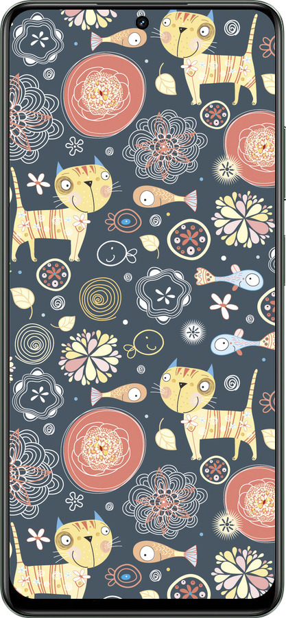 TPU чехол Котята v4 для Realme Realme 13 5G - 1224b-3916 изображение 