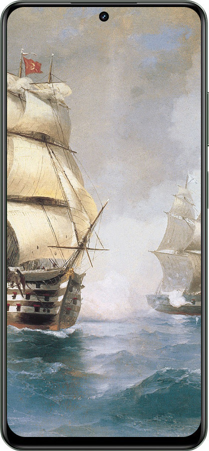 TPU чехол Айвазовський. Кораблі для Realme Realme 13 5G - 160b-3916 изображение 