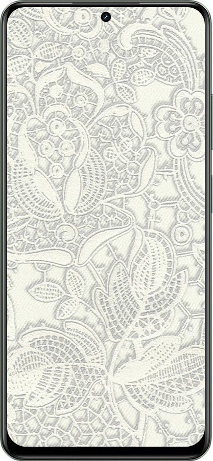 TPU чехол Белое кружево для Realme Realme 13 5G - 4383b-3916 изображение 