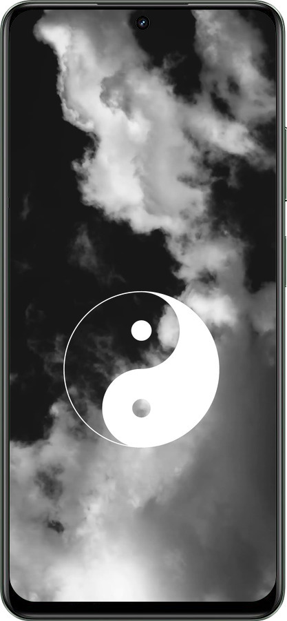 TPU чехол Инь и Янь для Realme Realme 12 5G - 4389b-3705 изображение 