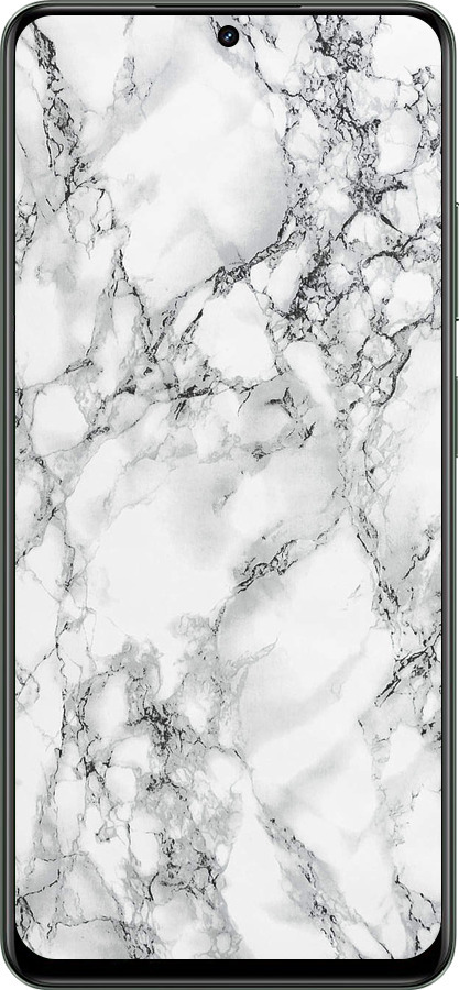 TPU чехол Мрамор белый для Realme Realme 12 5G - 4480b-3705 изображение 