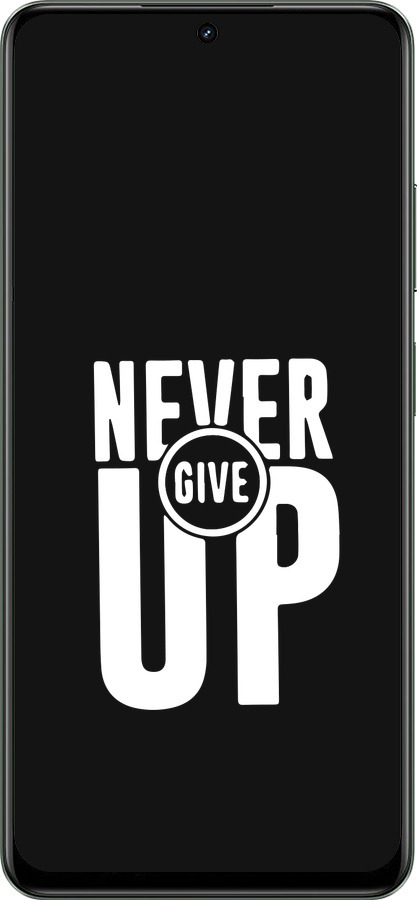 TPU чехол Никогда не сдавайся для Realme Realme 12 5G - 4572b-3705 изображение 