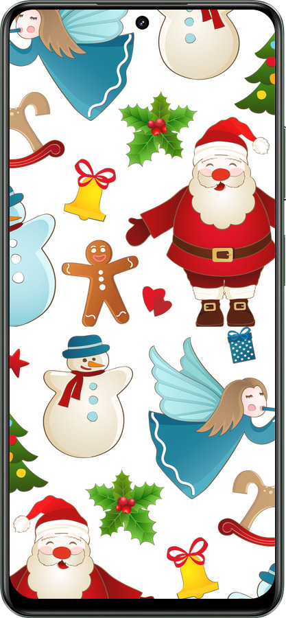 TPU чехол Новогодний 1 для Realme Realme 13 5G - 4614b-3916 изображение 