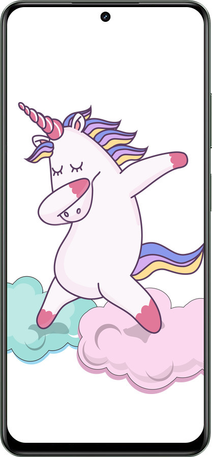 TPU чехол Единорог для Realme Realme 12 5G - 4702b-3705 изображение 