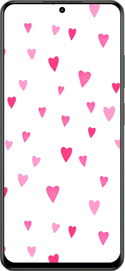 TPU чехол Сердечки 2 для Realme Realme 13 5G - 4763b-3916 изображение 