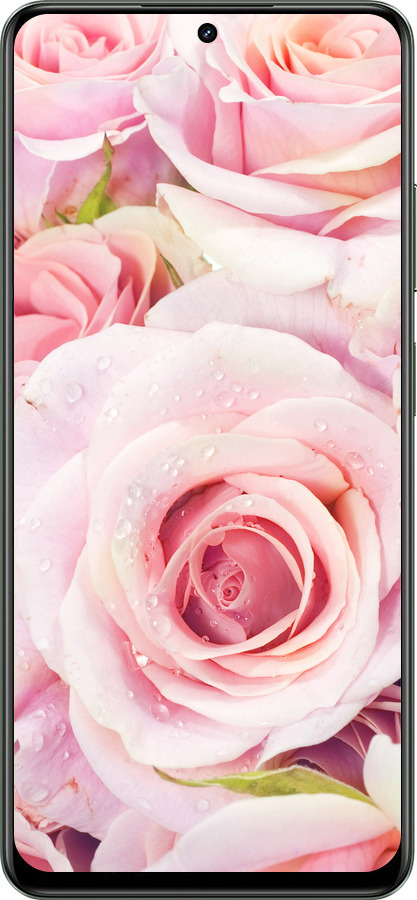 TPU чехол Розы для Realme Realme 12 5G - 525b-3705 изображение 