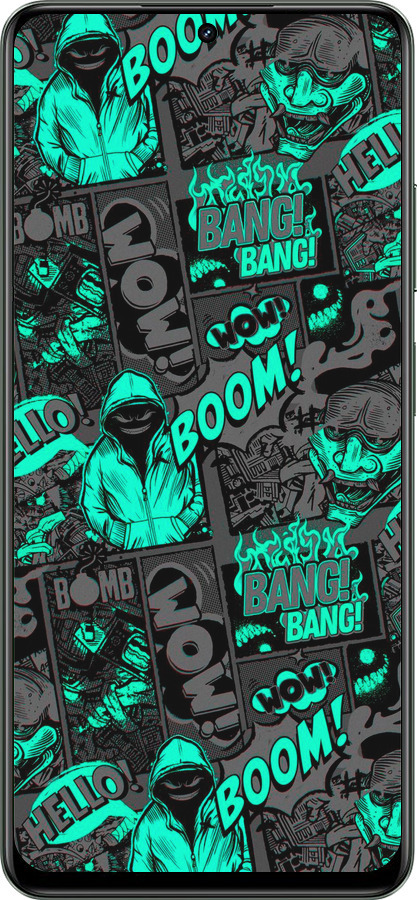 TPU чехол № 5331 для Realme Realme 13 5G - 5331b-3916 изображение 