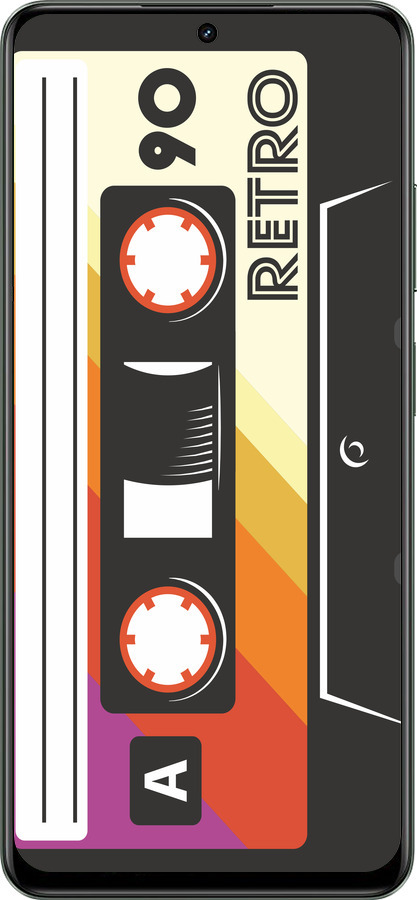 TPU чехол Кассета с90 v4 для Realme Realme 12 5G - 5532b-3705 изображение 