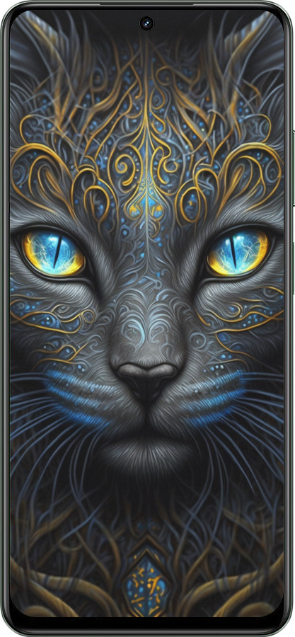 TPU чехол Кошка для Realme Realme 12 5G - 5548b-3705 изображение 