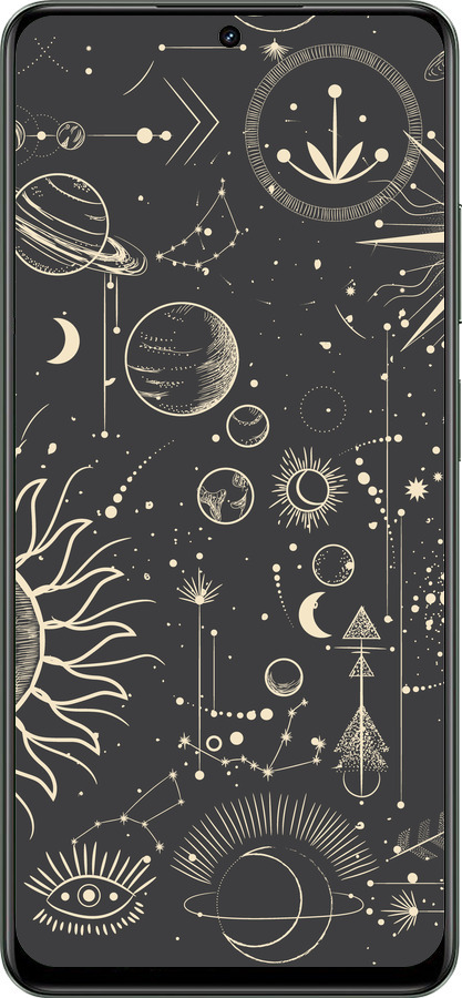 TPU чехол Фаза луны для Realme Realme 13 5G - 5605b-3916 изображение 